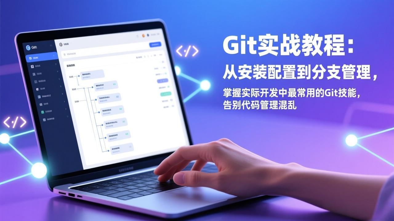 Git实战教程：从安装配置到分支管理，掌握实际开发中最常用的Git技能，告别代码管理混乱-易博客论坛