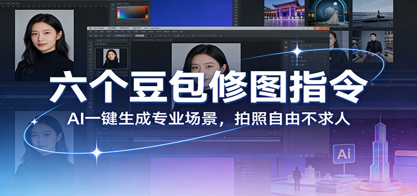 六个豆包修图指令:AI 一键生成专业场景,拍照自由不求人-易博客论坛