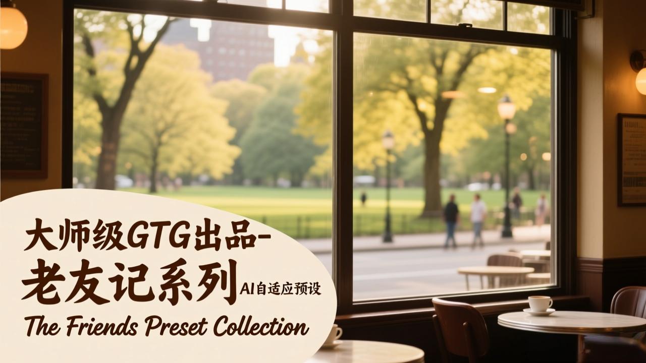 大师级GTG出品-老友记系列AI自适应预设The Friends Preset Collection-易博客论坛
