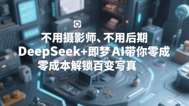 不用摄影师、不用后期，DeepSeek+即梦AI带你零成本解锁百变写真！-易博客论坛